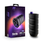 M Elite Platinum | Strōk 5 Inch Vibrating Masturbator with Pleasure Chambers