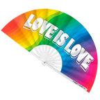 Love Is Love Rainbow Fan
