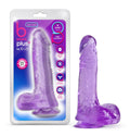 B Yours Plus Ram N’ Jam Realistic Purple 8-Inch Long Dildo
