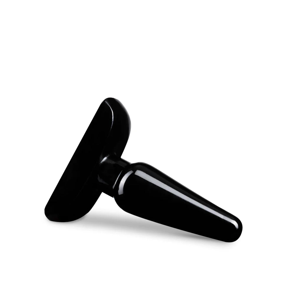 Anal Adventures Basic Black 4.25-Inch Anal Plug