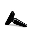Anal Adventures Basic Black 4.25-Inch Anal Plug