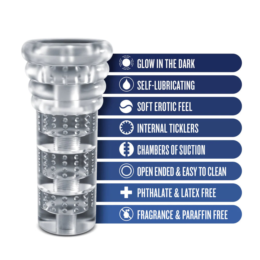 Rize Luz - Glow in the Dark Self-Lubricating Stroker