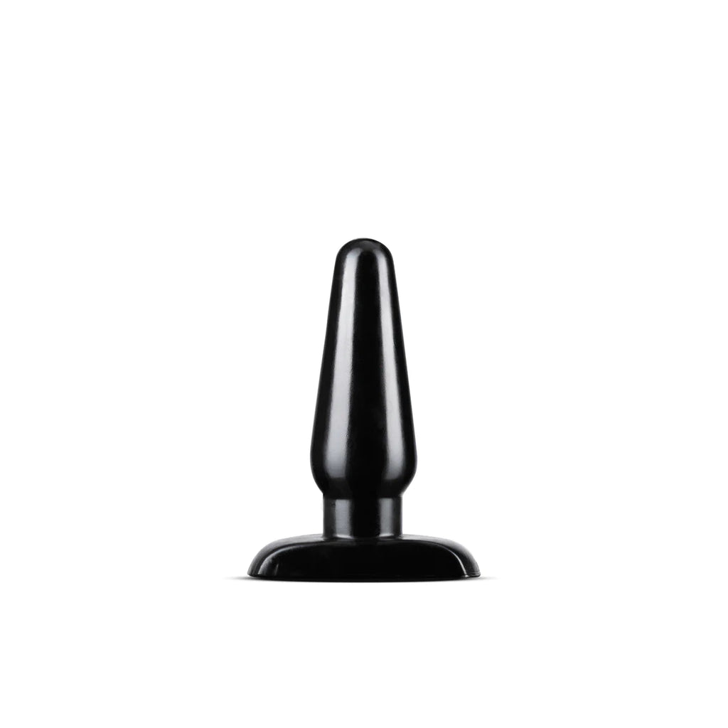 Anal Adventures Basic Black 4.75-Inch Anal Plug