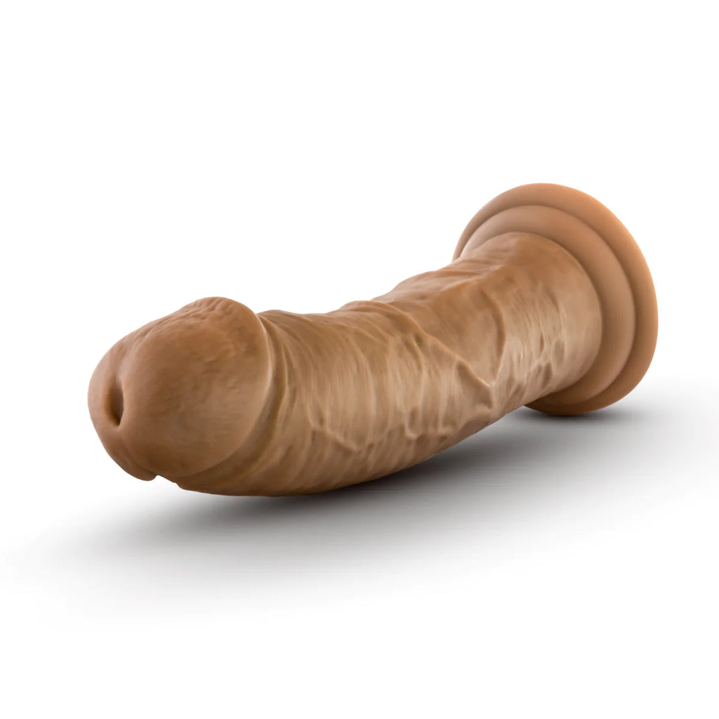 Dr. Skin Realistic Mocha 8-Inch Long Dildo