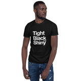 Tight Black and Shiny Tee by Peachy Kings