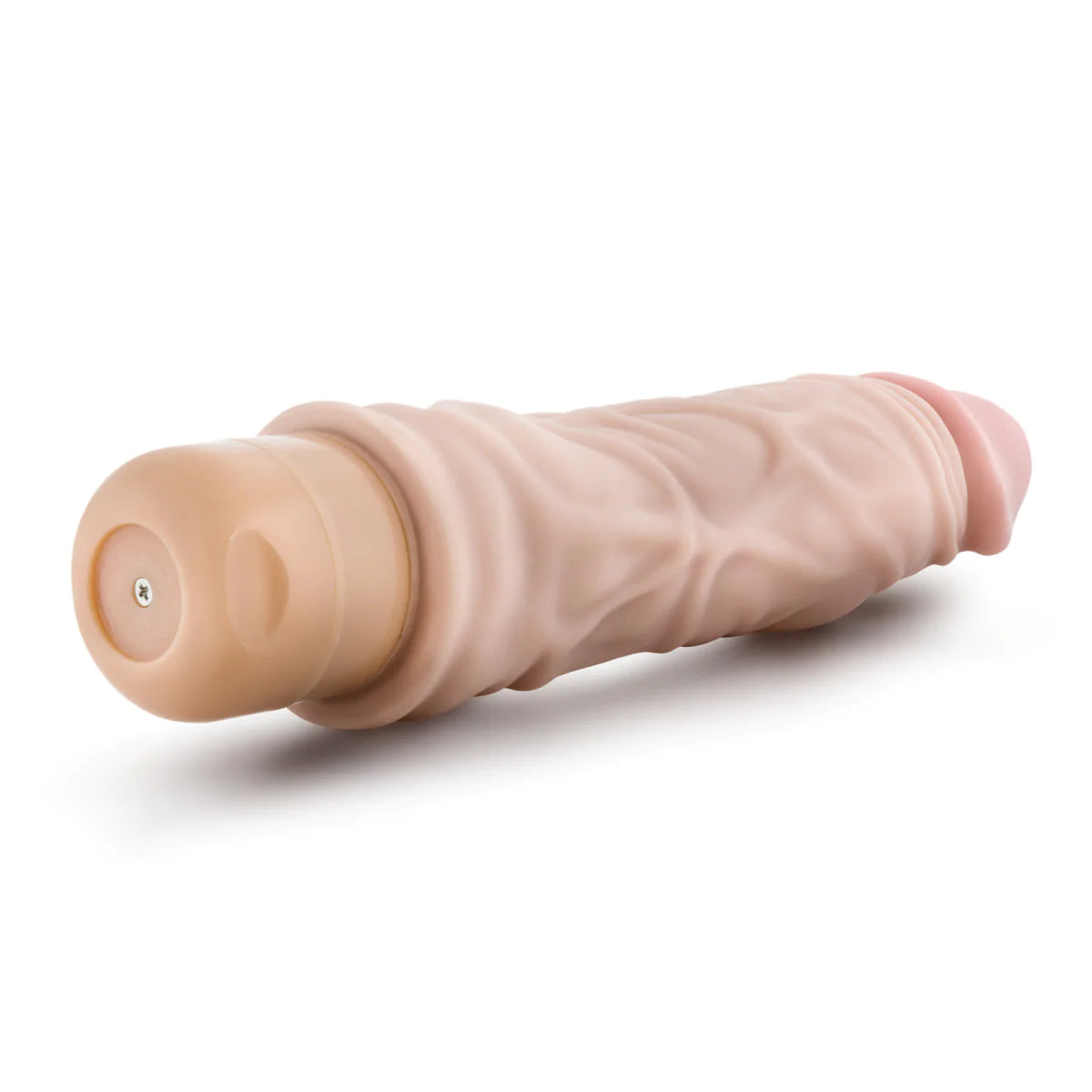 Dr. Skin Cock Vibe 10 Realistic Beige 8.5-Inch Long Vibrating Dildo