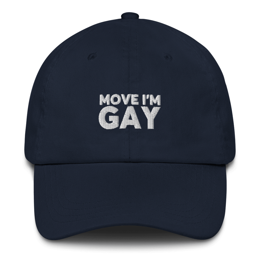 Move I'm GAY Embroidered Hat for Pride