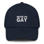 Move I'm GAY Embroidered Hat for Pride