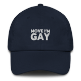 Move I'm GAY Embroidered Hat for Pride