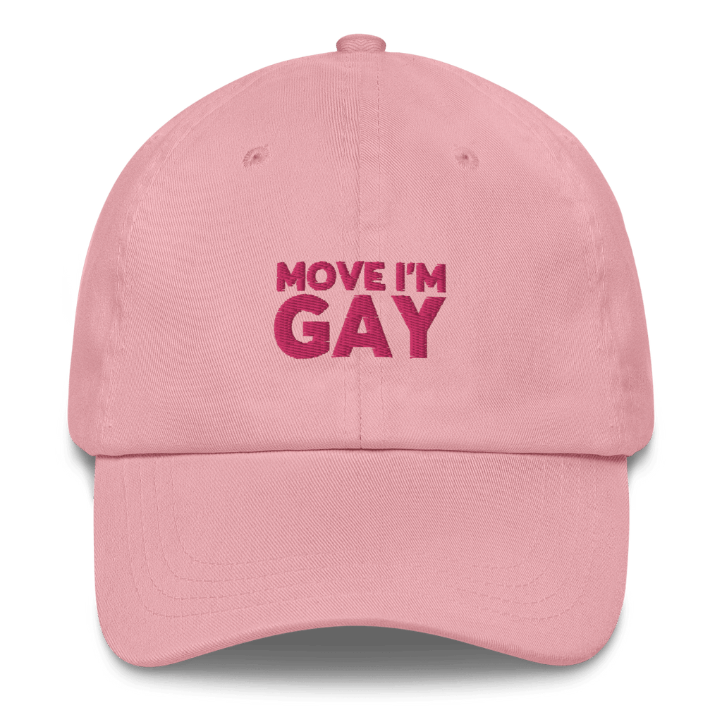 Move I'm GAY Embroidered Hat for Pride