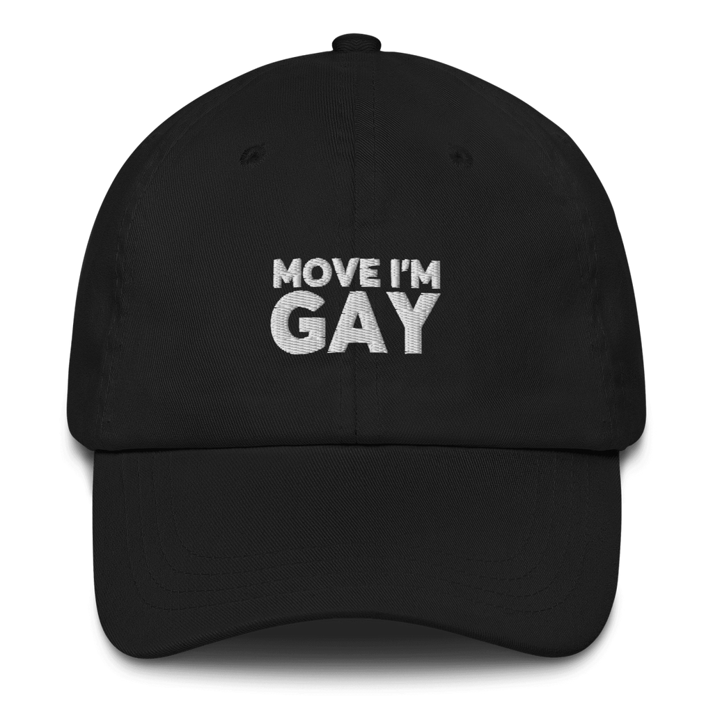 Move I'm GAY Embroidered Hat for Pride