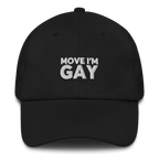 Move I'm GAY Embroidered Hat for Pride