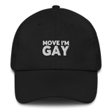 Move I'm GAY Embroidered Hat for Pride