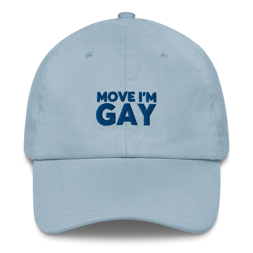 Move I'm GAY Embroidered Hat for Pride