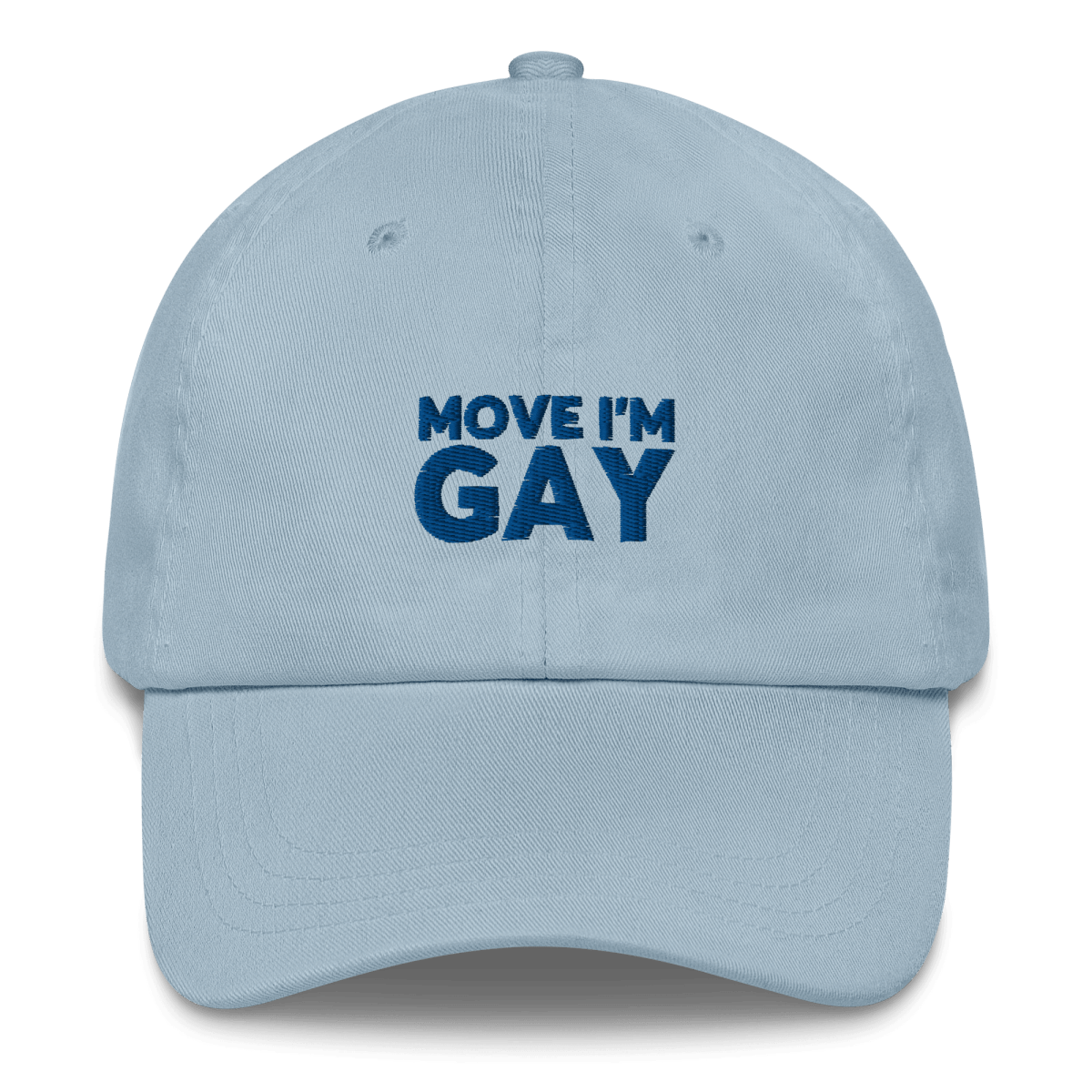 Move I'm GAY Embroidered Hat for Pride