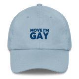 Move I'm GAY Embroidered Hat for Pride