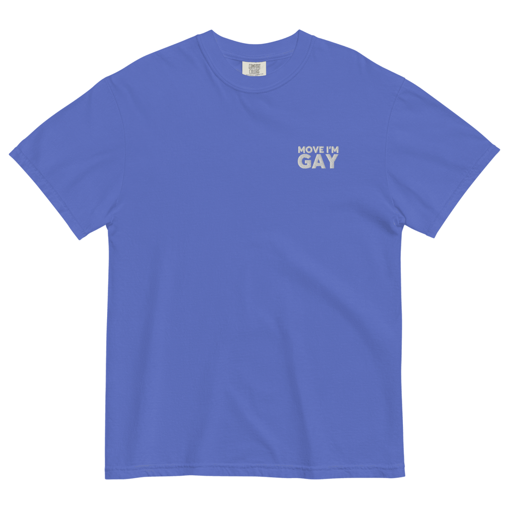Move I'm GAY Embroidered Shirt for Pride
