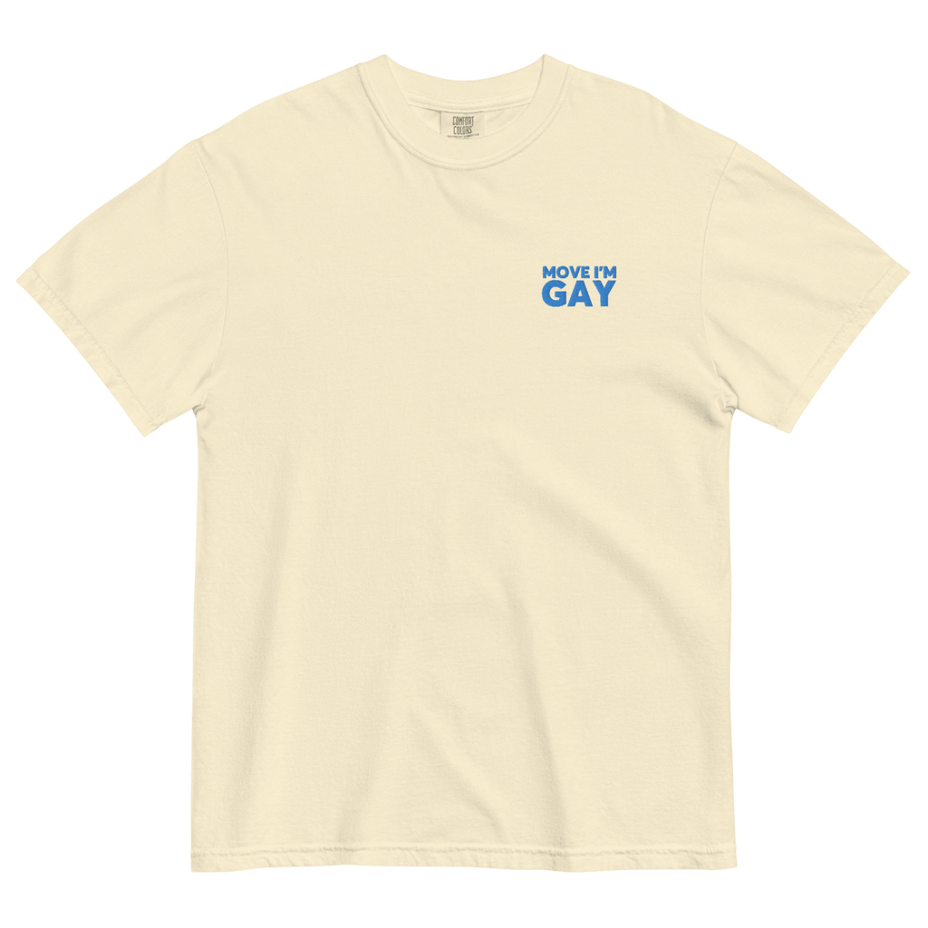 Move I'm GAY Embroidered Shirt for Pride