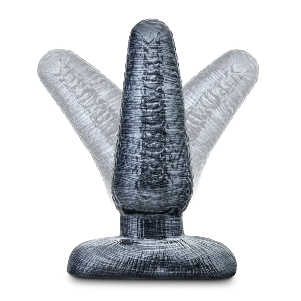 Jet The Plug Carbon Metallic Black 5-Inch Anal Plug