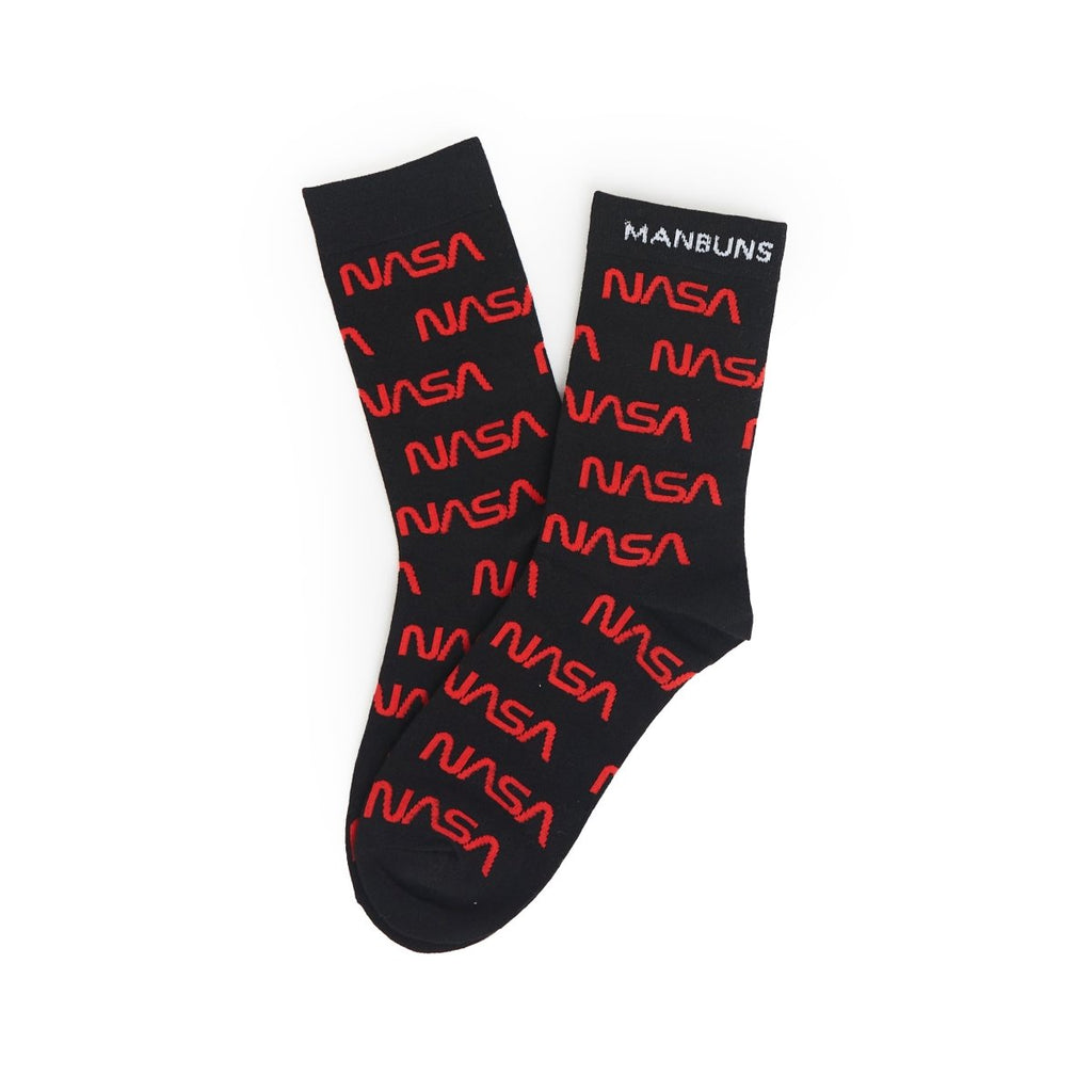 NASA Space Unisex Novelty Crew Socks