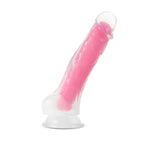 Neo Elite Paradise Glow In The Dark Neon Pink 7.5-Inch Dildo