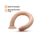 Dr. Skin 19 Inch Long Realistic Dildo - Vanilla