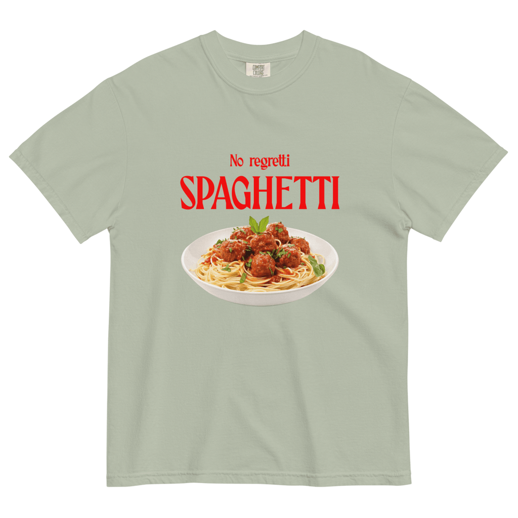No Regretti Spaghetti Shirt
