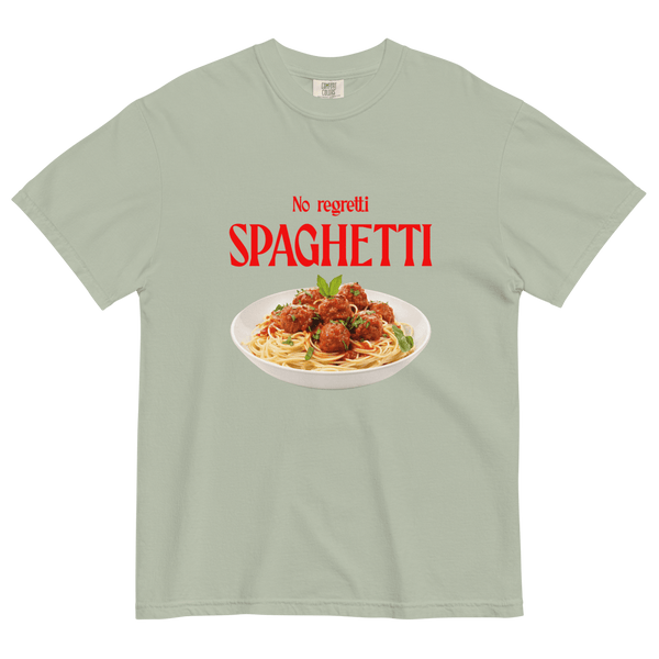 No Regretti Spaghetti Shirt