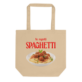No Regretti Spaghetti Tote Bag