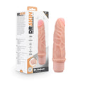 Dr. Skin Silicone Dr. Robert Beige 7.25-Inch Long Vibrating Dildo