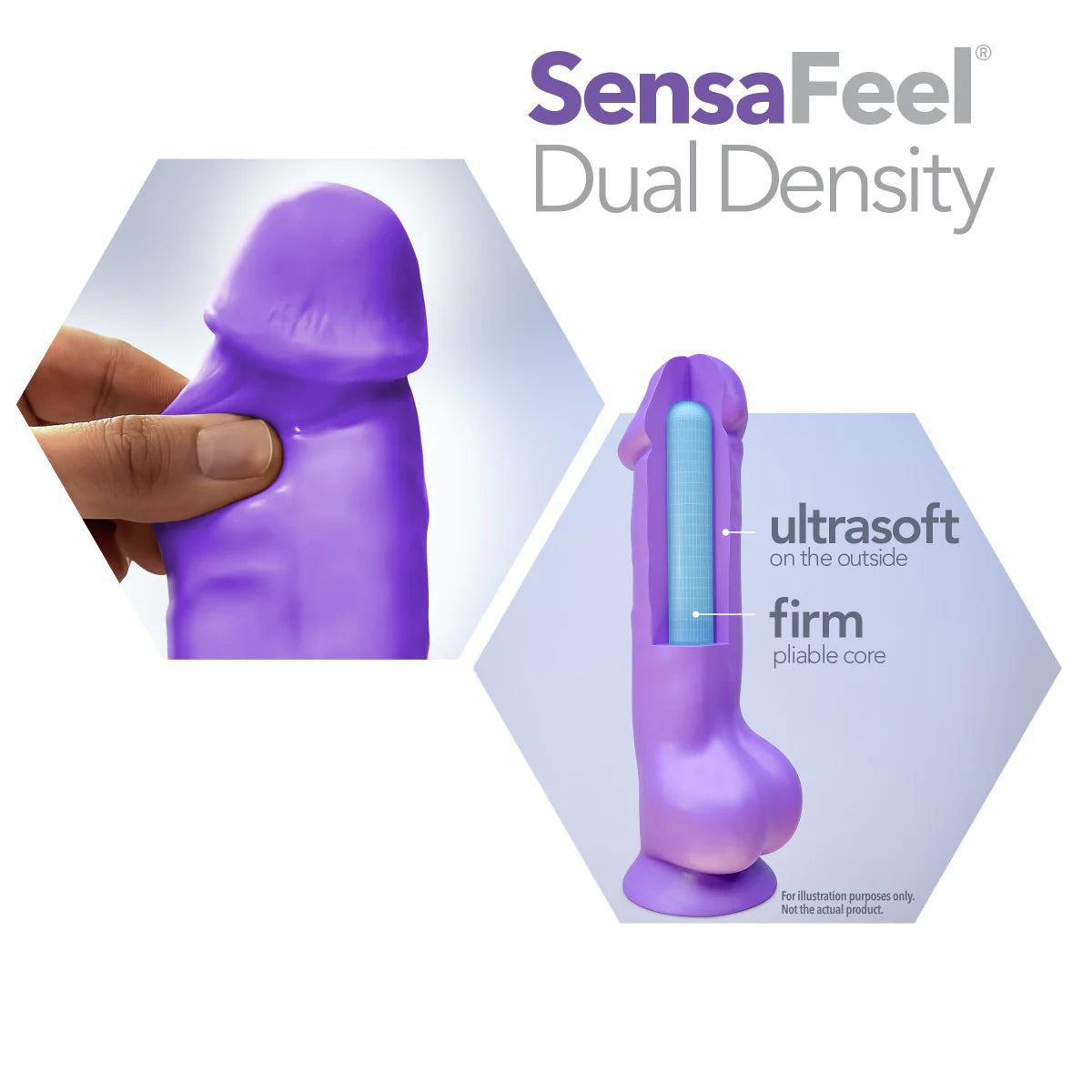 Neo Realistic Neon Pink 9-Inch Long Dildo