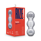 Rize Feelz Multi-Textured Chamber Clear Stroker