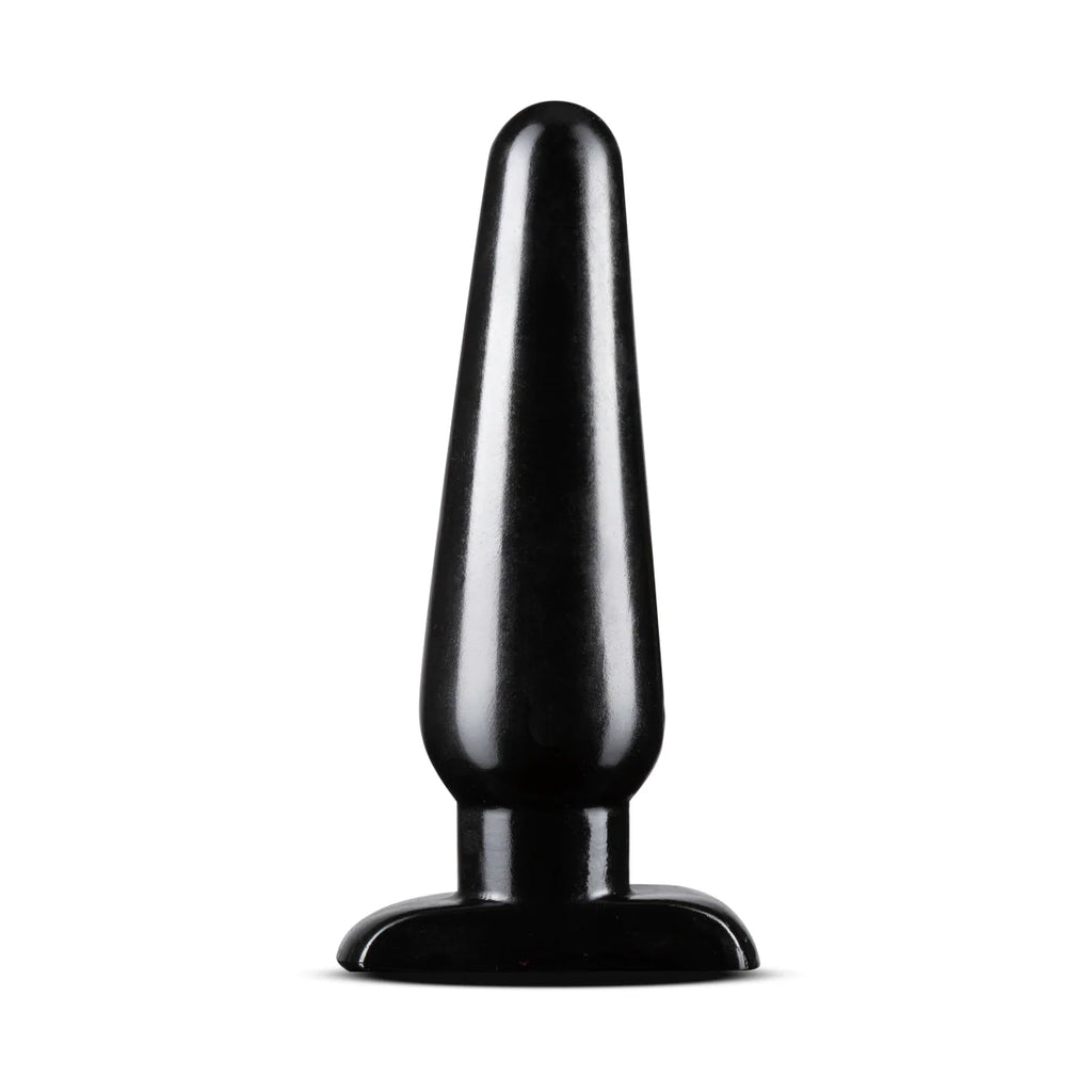 Anal Adventures Basic Black 6.5-Inch Anal Plug