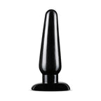 Anal Adventures Basic Black 6.5-Inch Anal Plug
