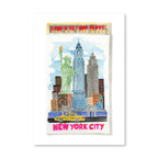 New York City Matchbook Art Print