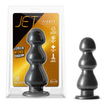 Jet The Plug Carbon Metallic Black 5-Inch Anal Plug