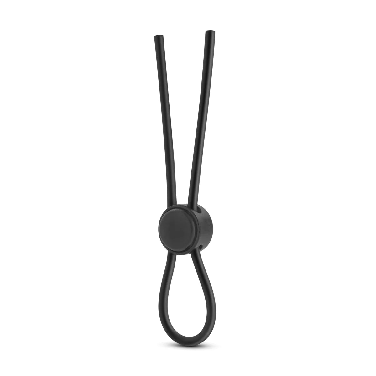 Stay Hard Black Silicone Loop Penis Ring