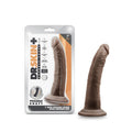 Dr. Skin Plus Realistic Chocolate 7.5-Inch Long Dildo