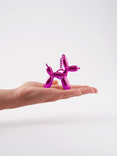 Jeff Koons Balloon Dog Tag - Magenta