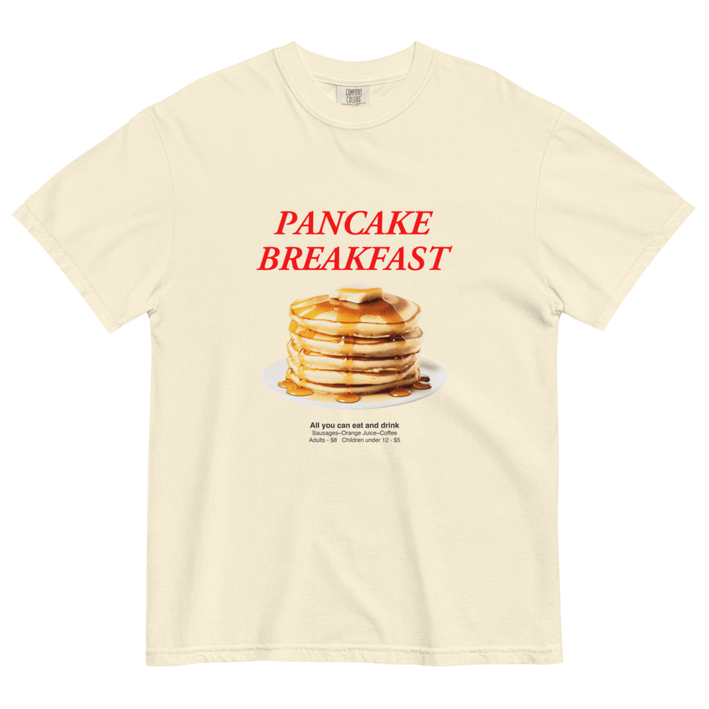 Pancake Breakfast T-Shirt - Ivory