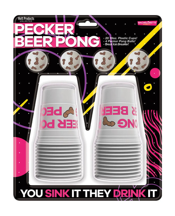 Pecker Beer Pong Game