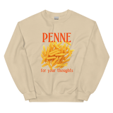 Penne For Your Thoughts Sweatshirt