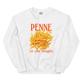 Penne For Your Thoughts Sweatshirt