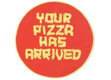 Your Pizza Has Arrived Shaggy Floor Mat Third Drawer Down x David Shrigley