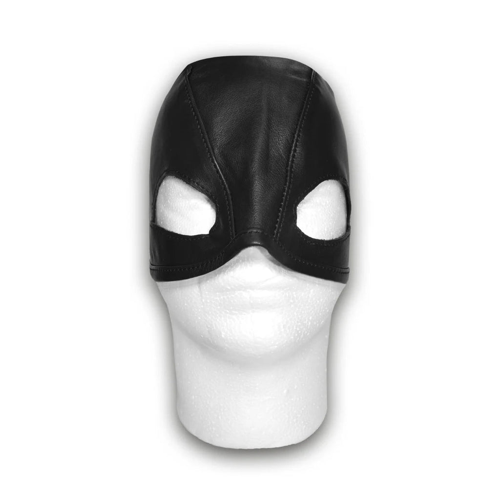 Prowler RED Leather Executioner's Half Hood
