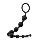 Anal Adventures Platinum Black 12.5-Inch Anal Beads