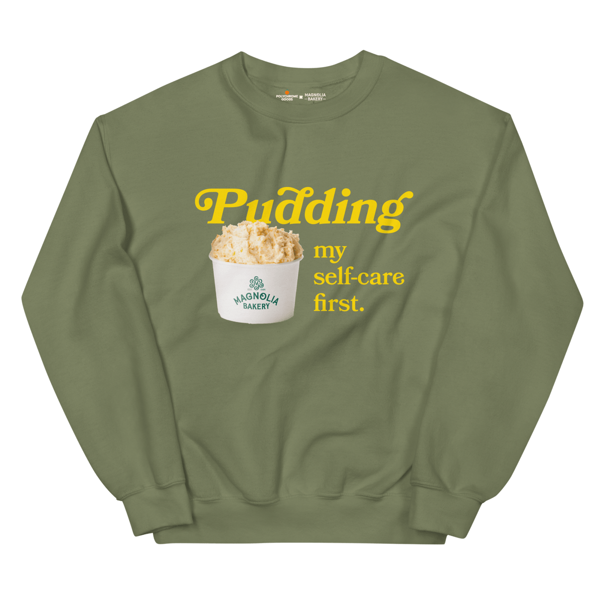 Pudding Sweatshirt Military Green