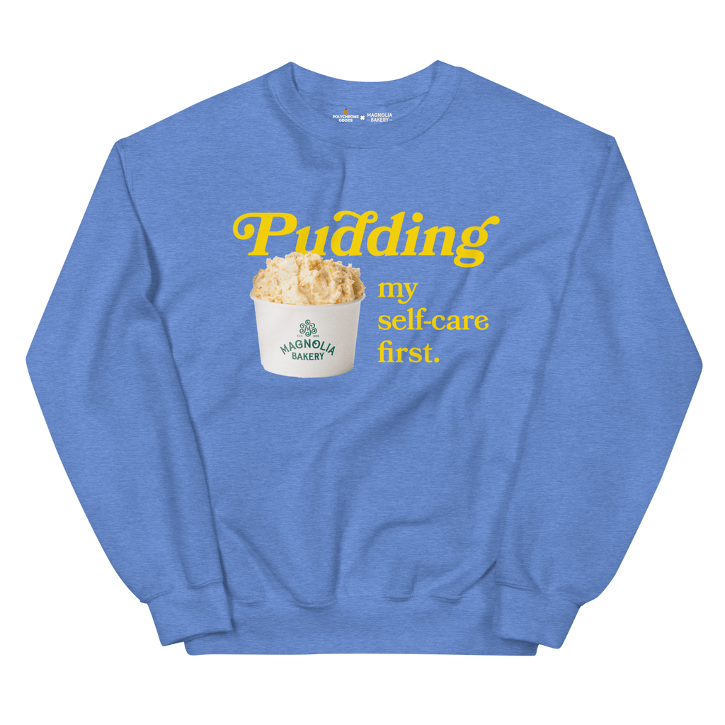 Pudding Sweatshirt Heather Deep Royal