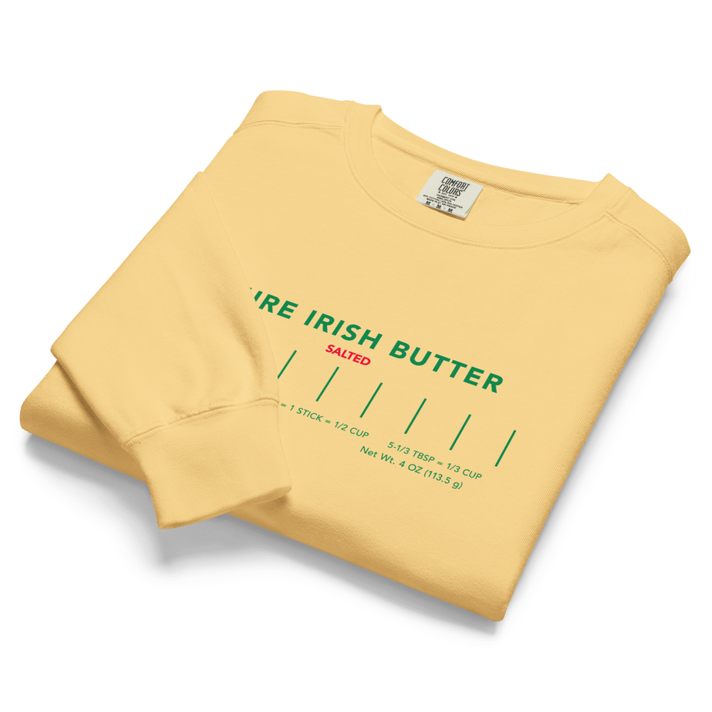 Pure Irish SALTED Butter Sweatshirt - Polychrome Goods