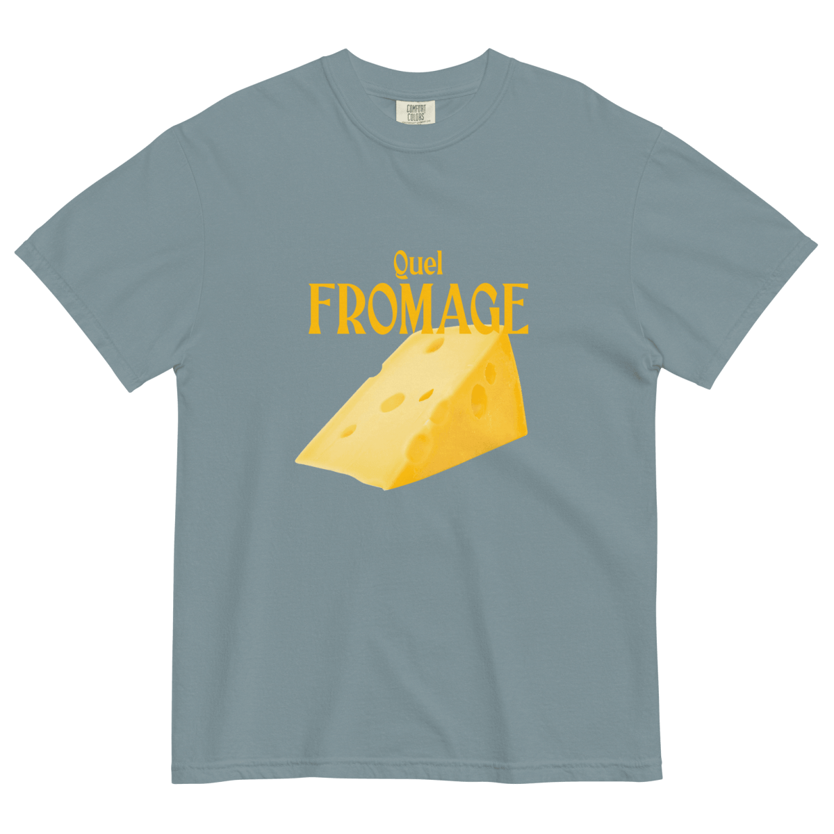 Quel Fromage T-Shirt Ice Blue